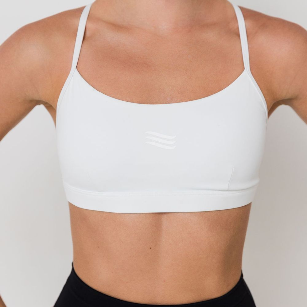 Insight Core Sports Bra - White Insight Core Sports Bra - White - Image 1